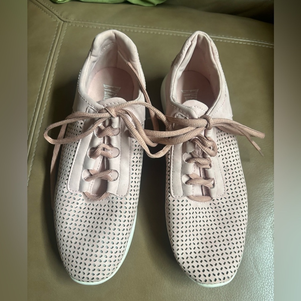 Pink sneakers
